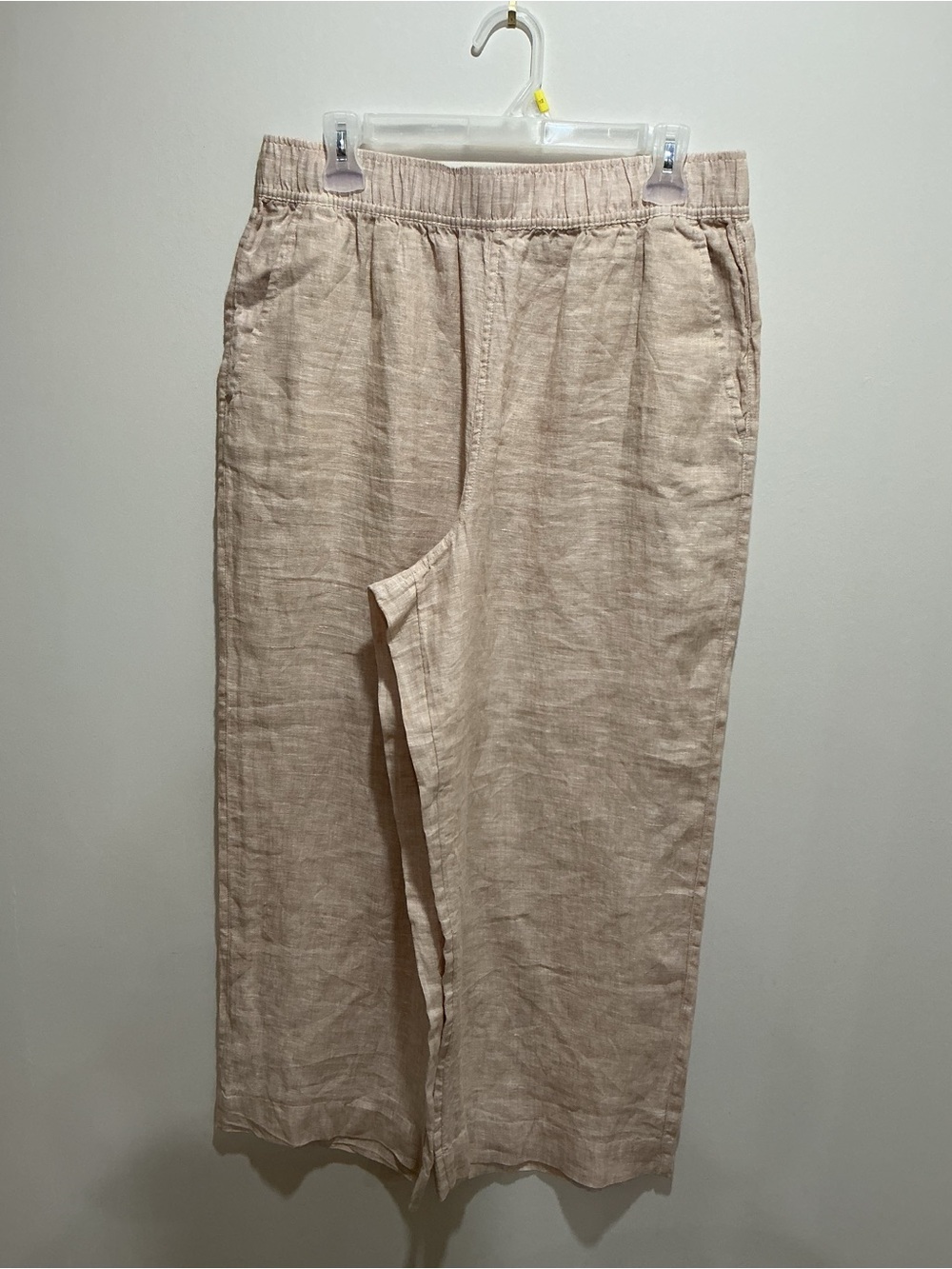 New no tags Tahari Lightweight Linen Relaxed fit wide leg size large